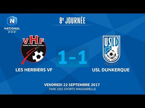 J8 : V. Les Herbiers F. - USL Dunkerque, le replay