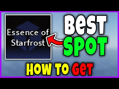 How to GET ESSENCE OF STARFROST FAST in FISCH - ESSENCE OF STARFROST BEST SPOT Roblox