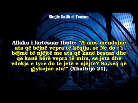 Kategorizimi i njerëzve, Shejh Salih elFeuzan,