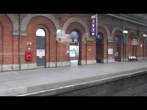 Onboard a 22000 Class Intercity Train - Connolly Station, Dublin