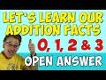 Let's Learn Our Addition Facts 1 | Addition Song for Kids | Open Answer | Jack Hartmann