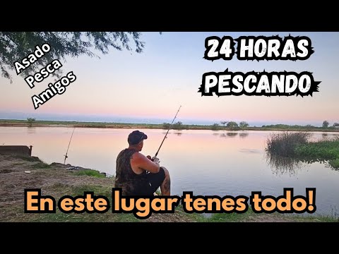 Hermosa PESCA en Camping de Baradero. Con pocos $$ la pasas de 10.