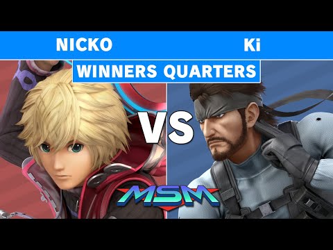 MSM 231 - Demise | Nicko (Shulk) Vs DCG | Ki (Snake) Winners Quarters - Smash Ultimate