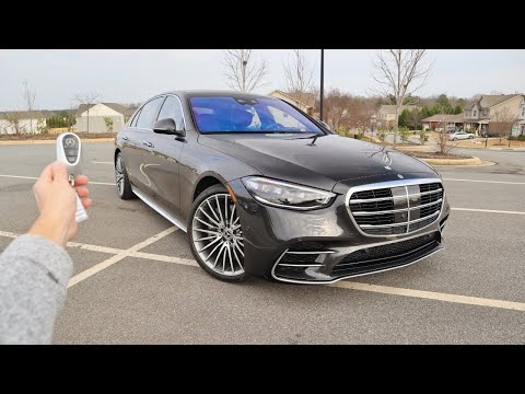 Thumbnail for NEW 2022 Mercedes Benz S580 4Matic Sedan: Start Up, Exhaust, Walkaround, POV, Test Drive and Review by SEAT, Luxury car, BMW, Car