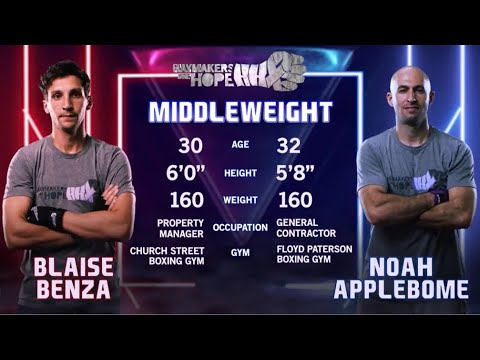 Blaise Benza vs Noah Applebome - Hope NYC IX - Haymakers for Hope