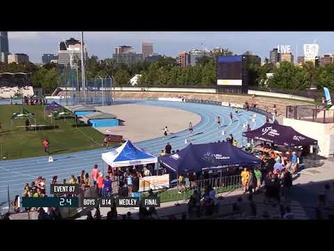 BOYS U14 MEDLEY FINAL - 2017 SUBWAY STATE RELAY CHAMPIONSHIPS // LAVicTV