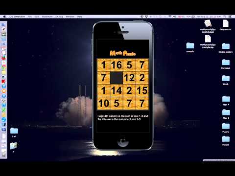 Math Puzzle - Tablet, Jigsaw style