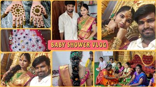 #Valaikappu|Baby Shower Vlog|My Sisters Baby Shower Function Vlog|Valaikappu Function Vlog In Tamil