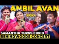 Anbil Avan VTV Mood Hubby S Love Vibes To Chinmayi Samantha Blushes Breezy Performance
