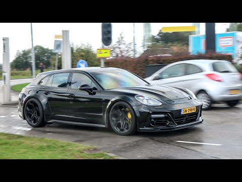 DJ La Fuente's TechArt Porsche Panamera Grand GT - Start Up, Revs, LAUNCH CONTROL!