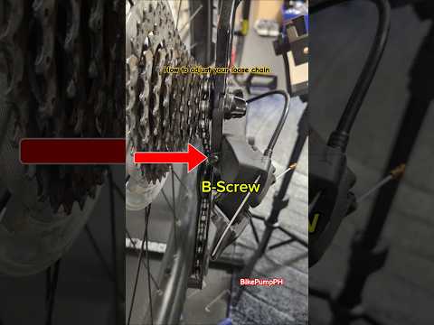 How to adjust your loose chain #biketutorial #bikemechanic #bike