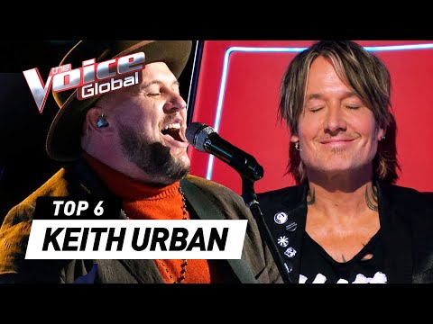 Best KEITH URBAN Blind Auditions on The Voice