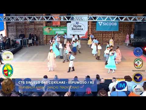 CTG SINUELO DAS COXILHAS -  1º ETAPA- VII FEGASERRA - ANTÔNIO PRADO - RS - DANÇAS TRADICIONAIS