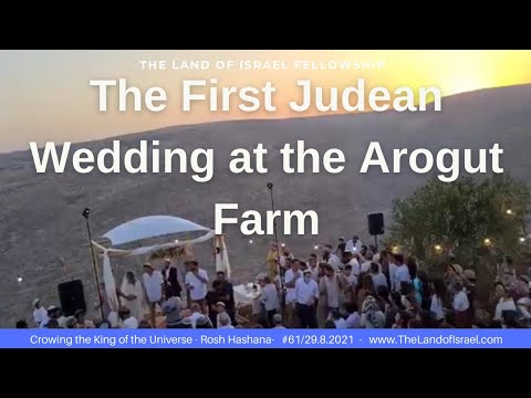 The First Judean Wedding at the Arugot Farm - Jeremy Gimpel: The Land of Israel Fellowship