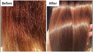 Hair Repair Treatment For Extremely, Dry, Damaged & Chemically Burned Hair - Remove Split Ends