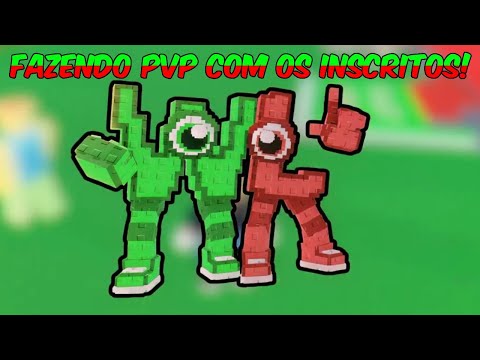 🔴PVP COM OS INSCRITOS! + COOKI AND MILKI! +  FRAGRAMA 2B!