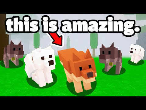 I Summoned a DOG ARMY in 99 Nights in the Forest...