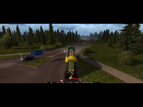 ETS 2 "Quikjob" Promods 2.15 en Rusmap 1.7.1