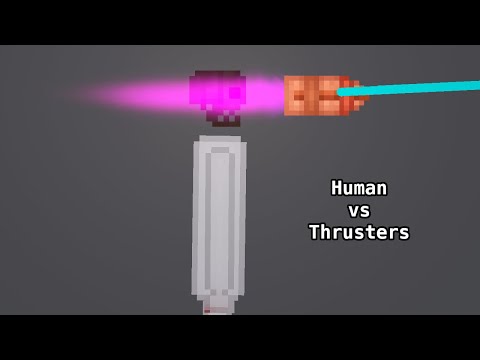 Can YOU Survive Jet Engine? | Human vs Thrusters (People Playground #26)