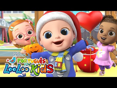 Canções do Clima para Crianças! Aprenda e Divirta-se - LooLoo Kids Português