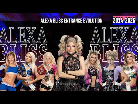 Alexa Bliss Entrance Evolution (2014-2026)