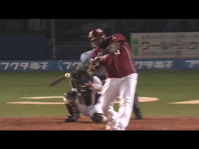 【8回表】イーグルス・ペーニャ 2打席連続タイムリーで1点差に迫る!! 2015/7/2 M-E