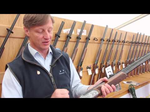 Edward King discusses the new range of Rizzini shotguns at the CLA Game Fair 2015
