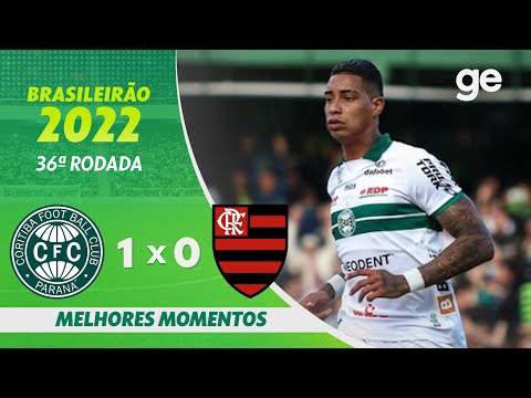 Gols e lances de Coritiba x Flamengo