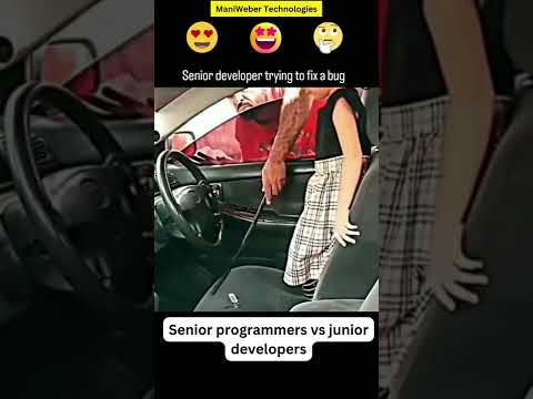 Senior programmers vs junior developers #shorts