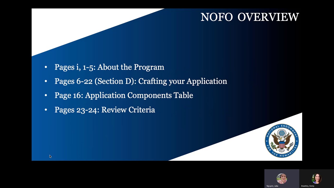 NEH Education Programs: Humanities Initiatives Guidelines