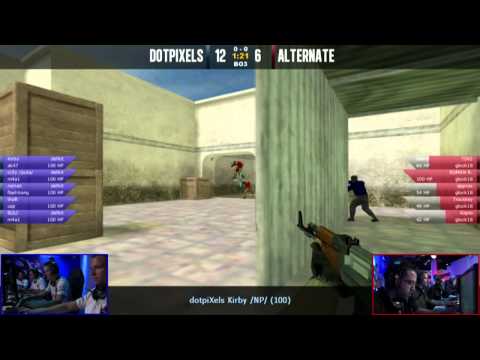 CS1.6 ALTERNATE vs. dotpiXels -- Map 1 -- Finale -- EPS Summer Finals 2012