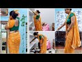 Room Cleaning Vlog My Saree Vlog Full House Cleaning Indian Housewife Daily Vlog