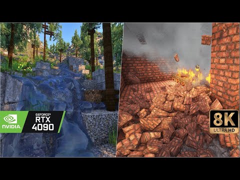 Digital Dreams - [8K] Minecraft but its realistic! Minecraft Physics MOD PRO Simulation looks mindblowing on RTX4090!