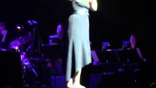 Idina Menzel - talking and thank you in Atlantic City