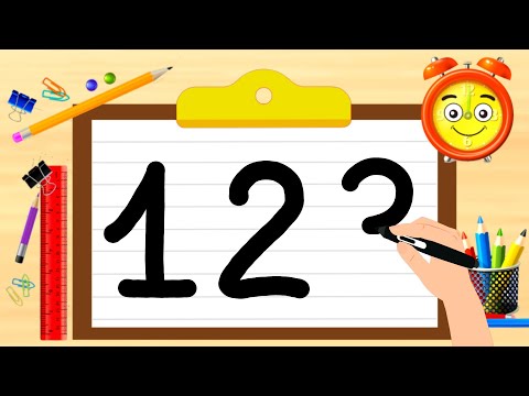 كتابه الارقام بالانجليزي