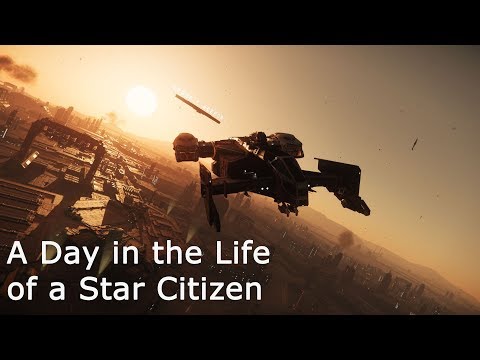 Star Citizen Alpha 3.3.6 Gameplay - A Day in the Life of a Star Citizen