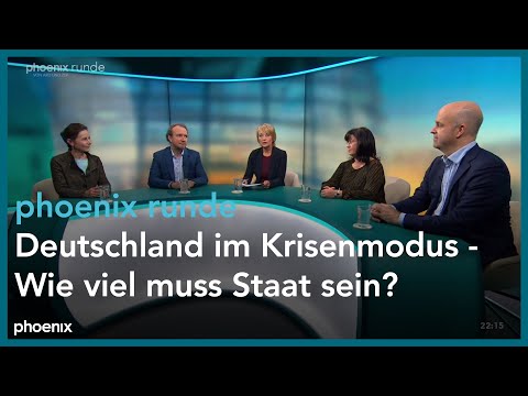 phoenix Runde: Deutschland im Krisenmodus - Wie viel muss Staat sein?