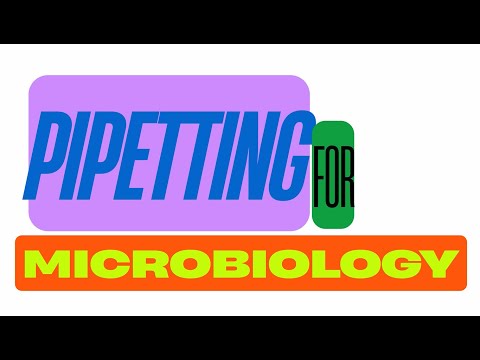 Pipetting in Microbiology