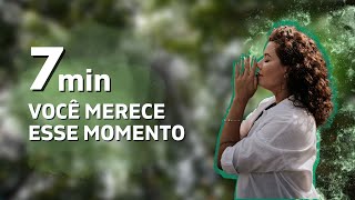 Timer de 7 minutos (com música) para respiração consciente | iniciante