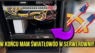 MAM ŚWIATŁOWÓD! | Co dalej z szafą rack i serwerami..