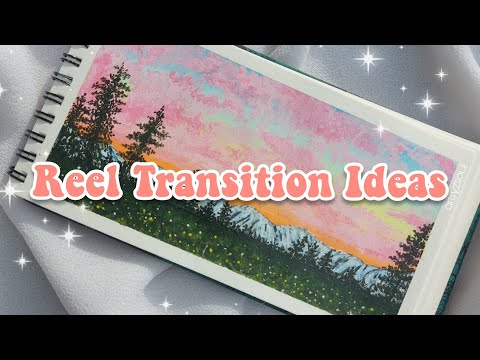 Instagram Art Reel 🎨 Transition | Reel ideas for artist