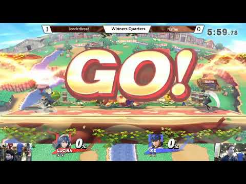 CB18 Singles  - WonderBread (Lucina) Vs. Nafne (Ike) SSB4 Winners Quarterfinals
