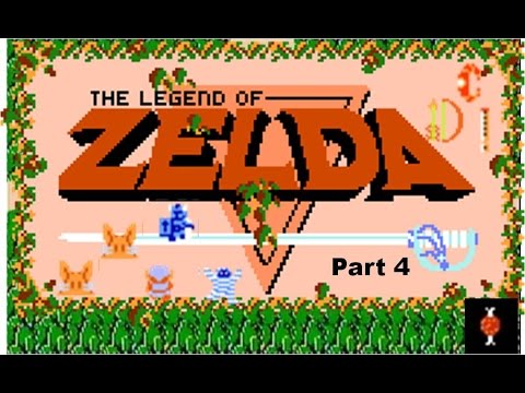 The Legend of Zelda (NES) Part 4 - The Power Bracelet and Labyrinth 5