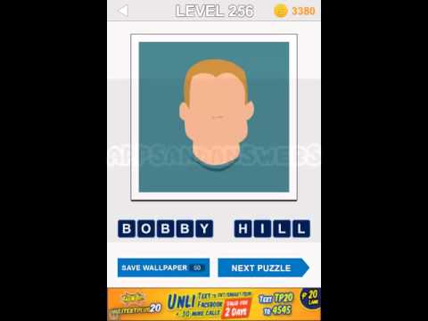 123 POP Character Quiz - Level 251-260 Answers