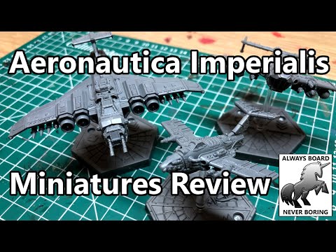 Aeronautica Imperialis: Wings of Vengeance - Miniatures Review