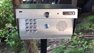 Iron and Wood Swing Gate | Los Angeles | Mulholland Security