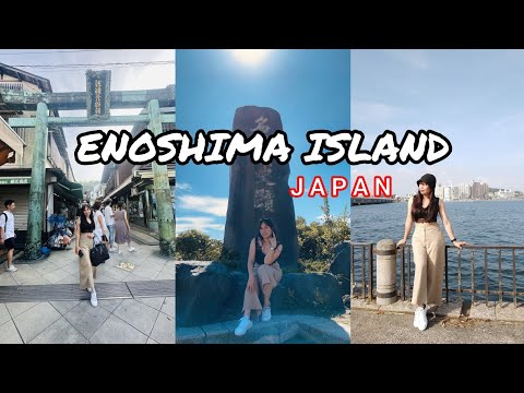 Japão Vlog: Viagem de verão à ILHA ENOSHIMA em Fujisawa, Kanagawa JAPÃO