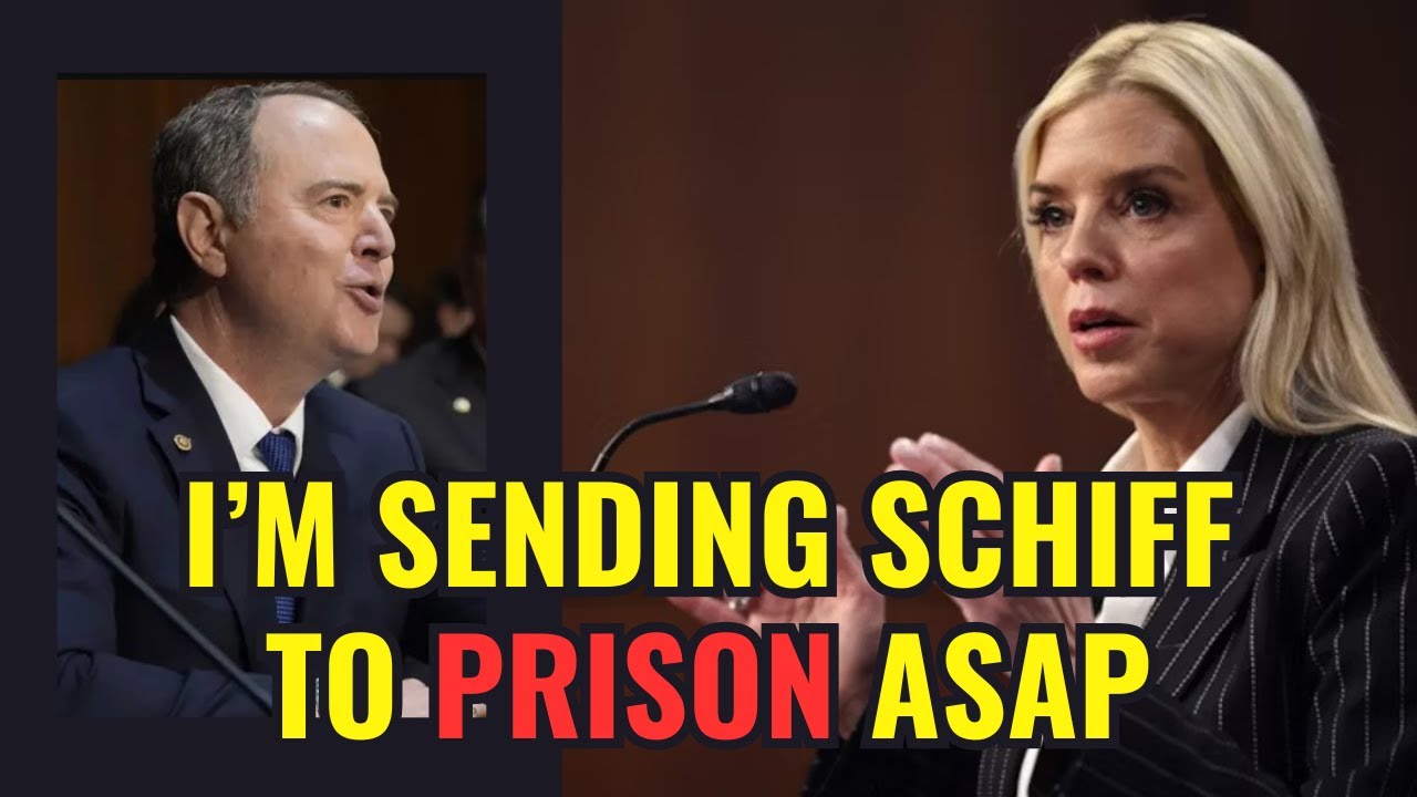 Pam Bondi Unleashes FURY on Adam Schiff in Explosive Confirmation Hearing