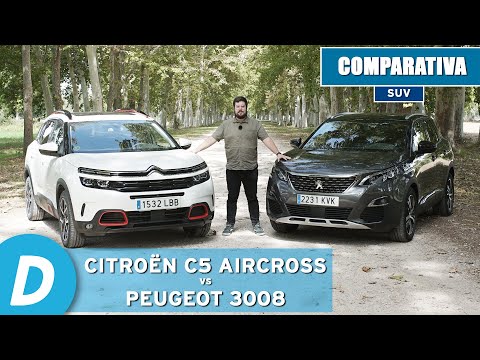 Comparativa SUV: Citroën C5 Aircross vs Peugeot 3008 | Review en español | Diariomotor
