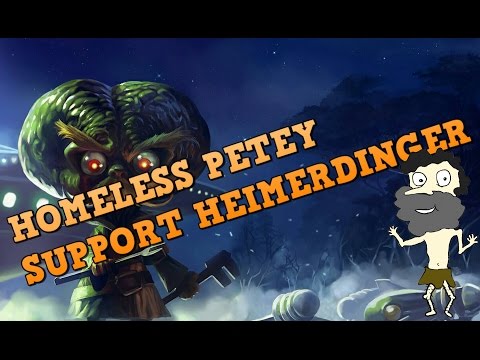 Heimerdinger Support OP! Full Commentary Support Gameplay Guide by Homeless Petey